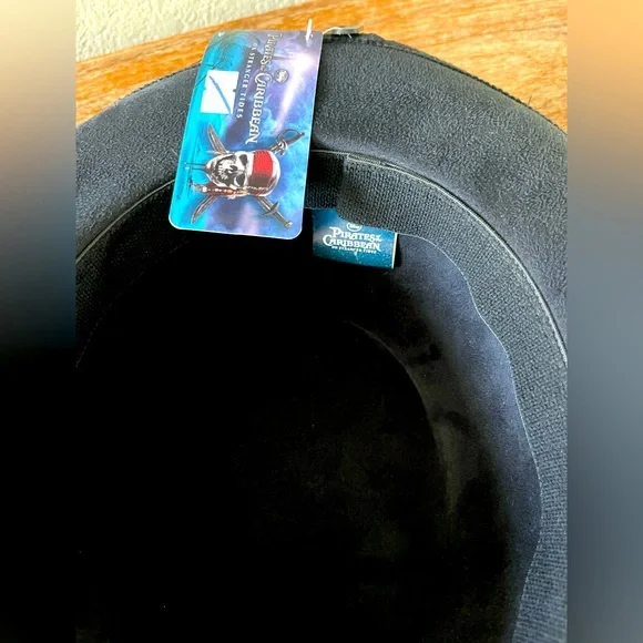 NWT Pirates of Caribbean Angelica Hat by Disney with Feather #42606 - Picture 5 of 10